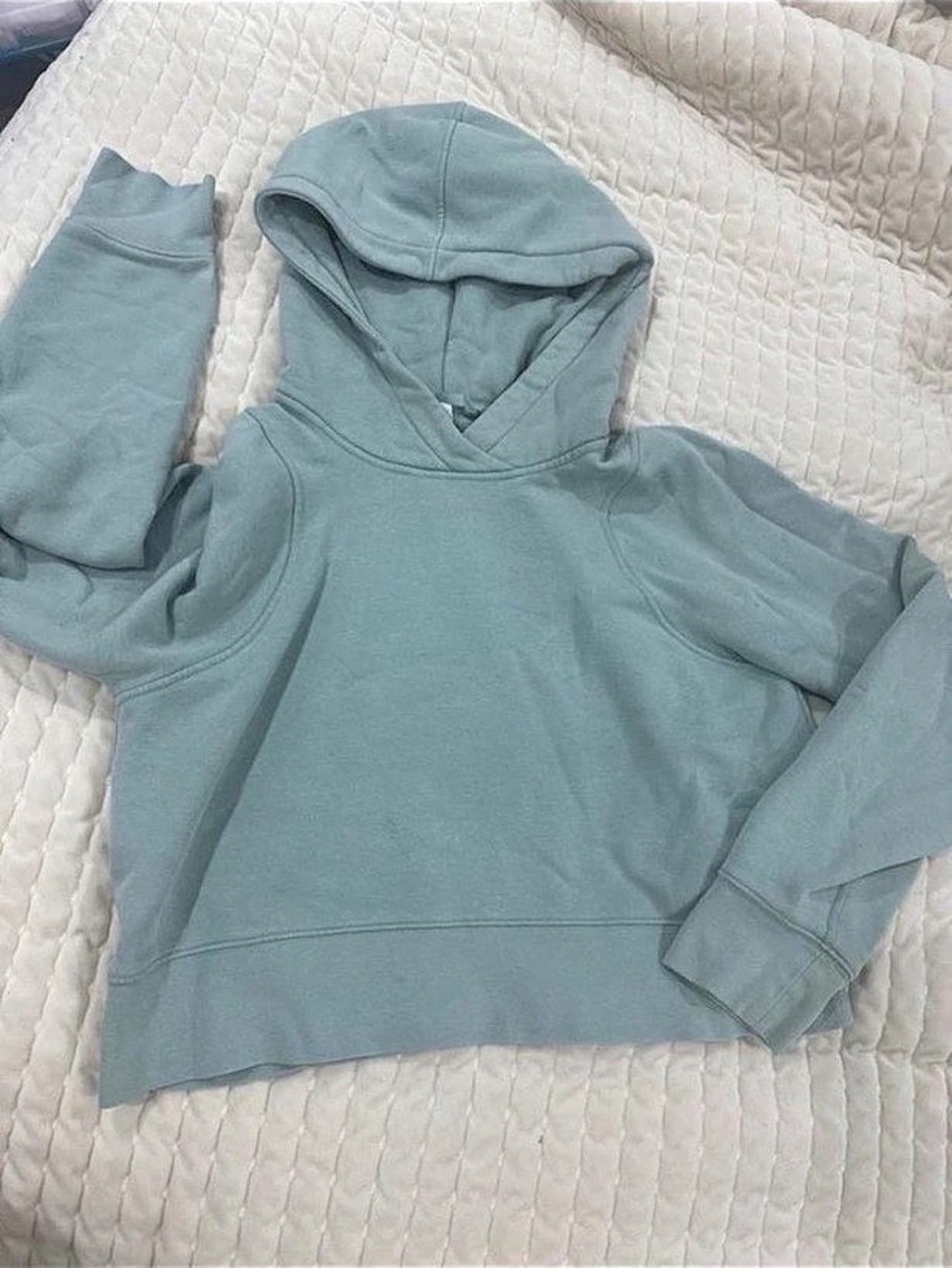 lululemon Scuba Oversized 1/2 Zip Hoodie Blue Size 6